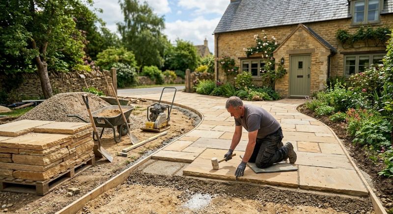 Stone Driveway Construction in Boulder, CO