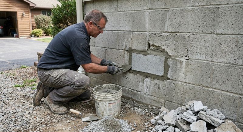 Block Wall Repair in Cleveland, OH