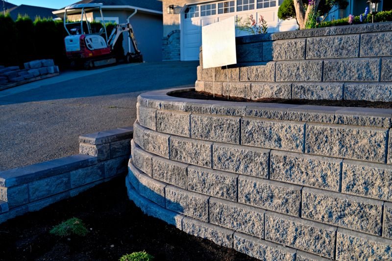 Who Does Stone Retaining Wall Installations